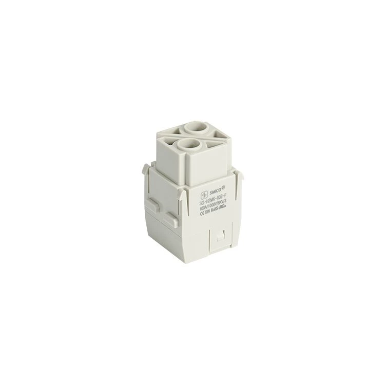 H2MK-002 100A Мощный 2-контактный разъем, осевой винтовой зажим