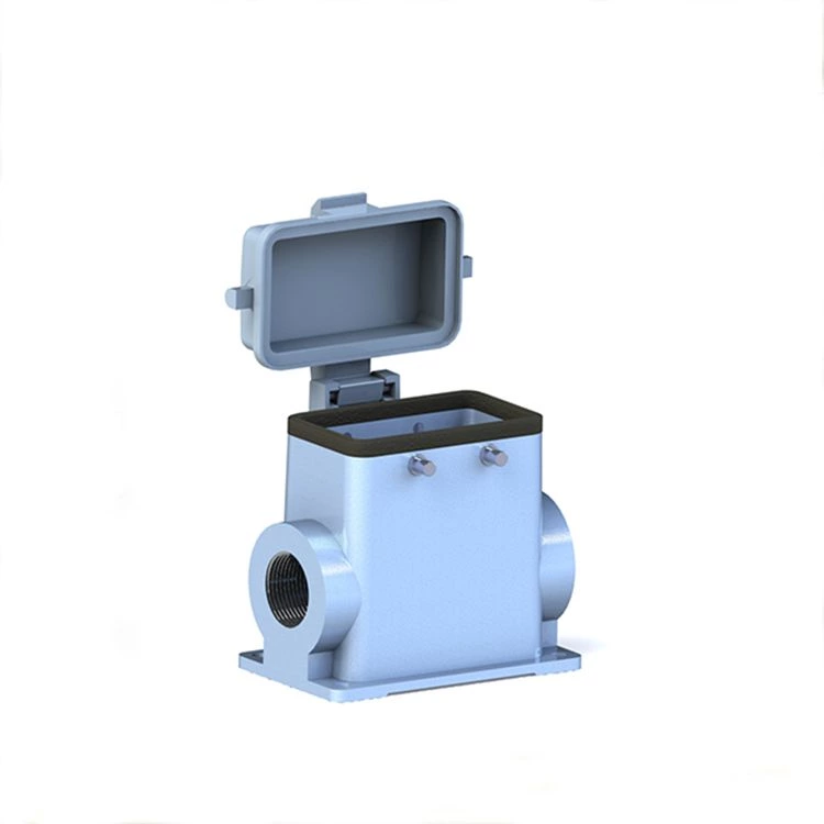 Корпус SO-H10B-SGH-4B-CV для поверхностного монтажа с боковым вводом для промышленного многополюсного разъема
