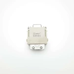 Мощный модульный разъем HMDS 9-контактный с посеребренными контактами