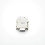 Мощный модульный разъем HMDS 9-контактный с посеребренными контактами