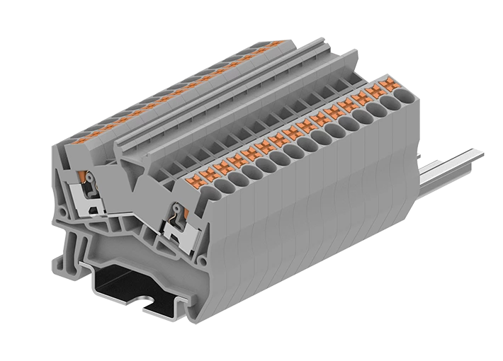 Пружинная быстроразъемная DIN-рейка TPS2.5-2-G производитель завод