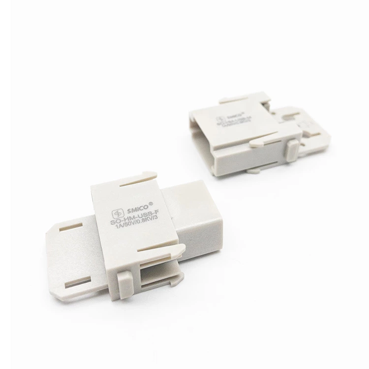Мощный разъем HM-USB-F, модуль, мужской, с функцией смены пола 09140014701