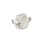 Разъем HE-006-FS, 6-контактный, 16 А, прямоугольный, быстроразъемный, 09330062716