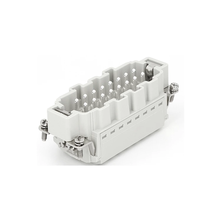 HE-016-MS Промышленный разъем повышенной прочности Cage-Clamp Quich Push in 09330162616
