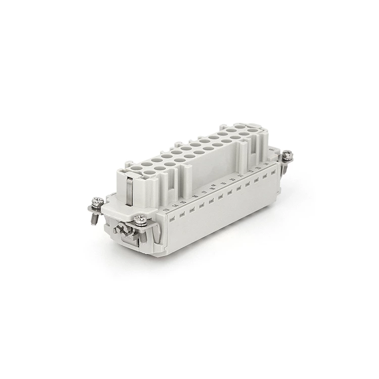 24-контактный силовой разъем Quich Push-in HE-024-FS 09330242716