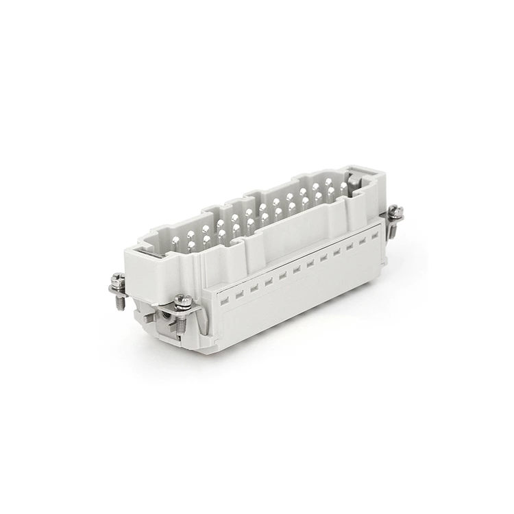 24-контактный сверхпрочный разъем с клеммной колодкой HE-024-MS 09330242616