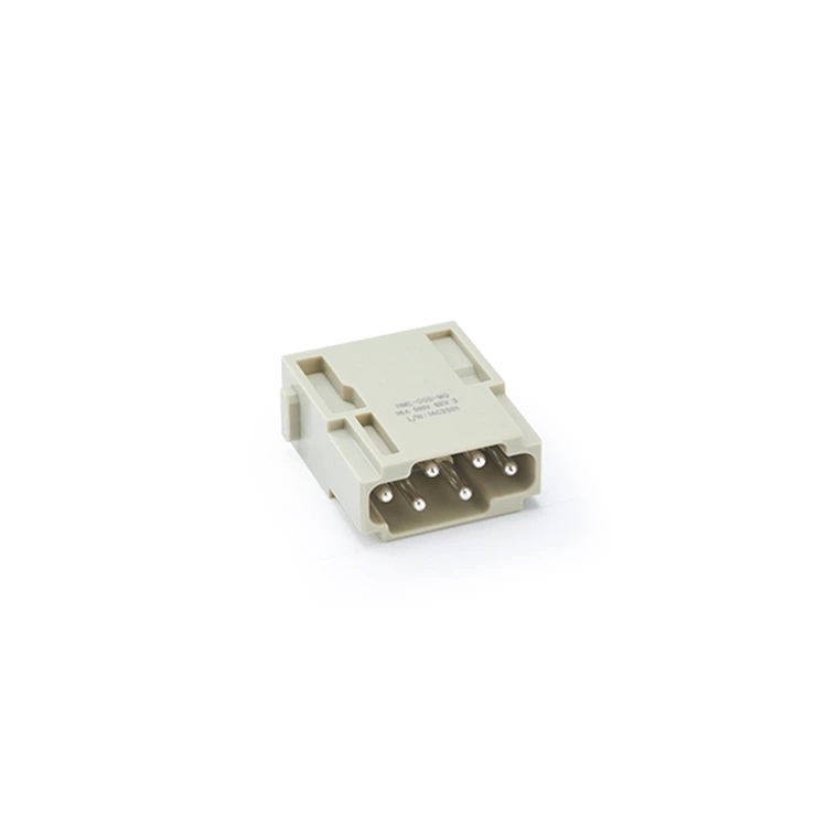 HME-006-MQ Модульный 6-контактный электрический разъем повышенной прочности с быстроразъемным соединением 09140062633